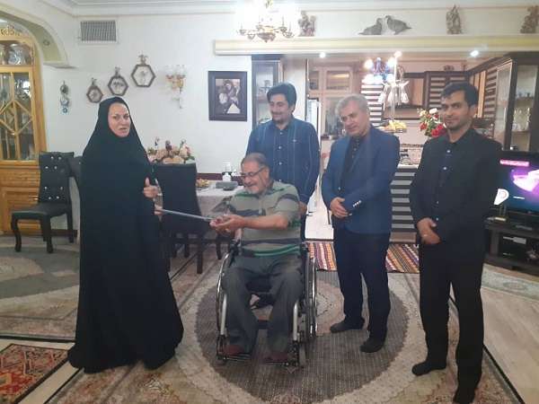  تجلیل از خانواده های ایثارگر کارکنان شهرداری آچاچی از سلسله برنامه های مهر حسینی