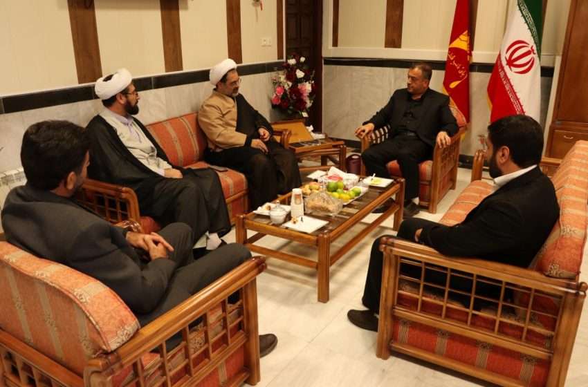 مدیرکل سازمان تبلیغات استان با فرماندار ویژه میانه دیدار و گفتگو کرد
