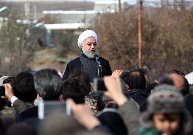 بازدید ریاست جمهوری از مناطق زلزله زده شهرستان میانه