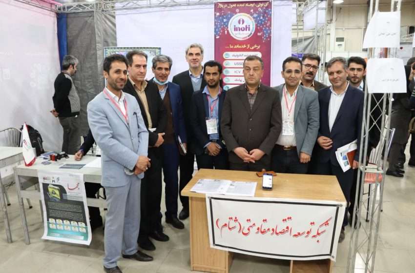  فرماندار ویژه میانه از غرفه های این شهرستان در نمایشگاه نوآوری و فناوری ربع رشیدی تبریز بازدید کرد