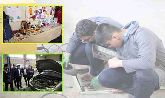  کسب رتبه دوم استانی آموزش و پرورش میانه  در برنامه های هفته مشاغل