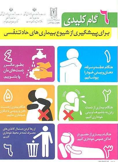  پیشگیری از آنفلوآنزا در مدارس با آموزش به دانش آموزان و کارکنان