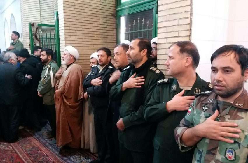  تصاویری از مراسم بزرگداشت سردار شهید والامقام حاج قاسم سلیمانی در میانه