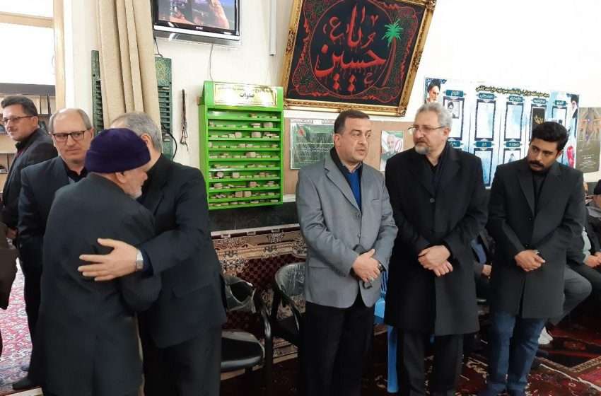  تصاویر / مراسم گرامیداشت جانباختگان میانه ای حادثه سقوط هواپیمای اوکراینی در میانه