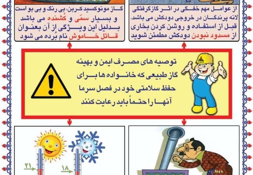  درخواست شرکت گاز استان از شهروندان