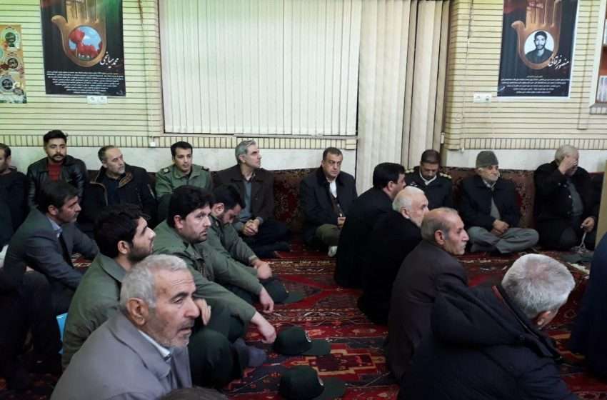  مراسم اربعین سردار شهید سلیمانی و یادواره شهدای اصناف و بازاریان میانه برگزار شد