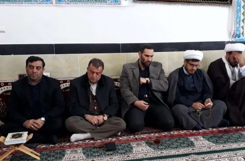  مراسم اربعین سردار شهید سلیمانی و یادواره شهدای روستای گلبوس برگزار شد