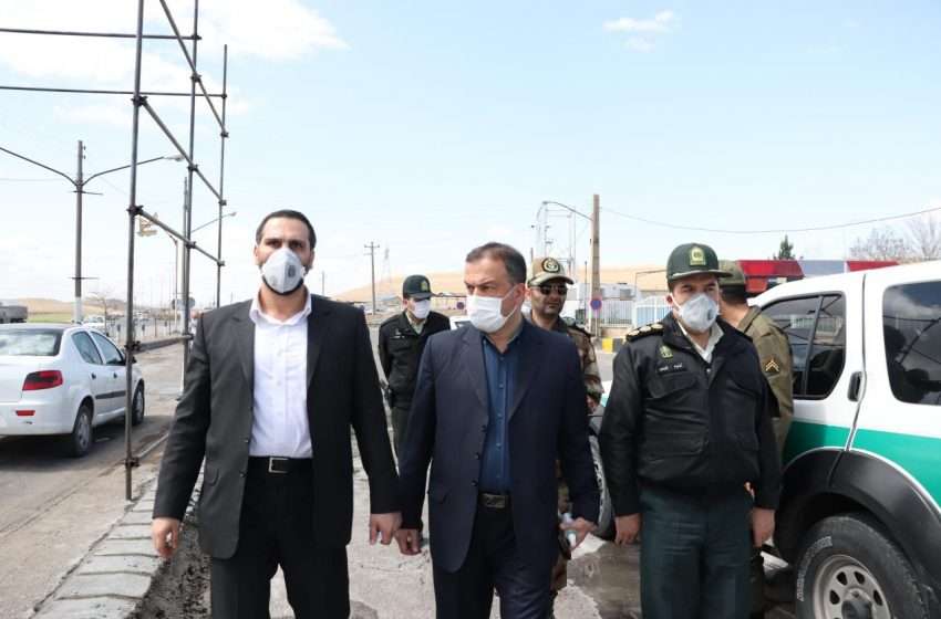  فرماندار میانه: طرح کنترل شدید ورودی وخروجی ها در پلیس راه میانه- زنجان و گلوگاه شهید فرجی از ظهر امروز اجرایی شد