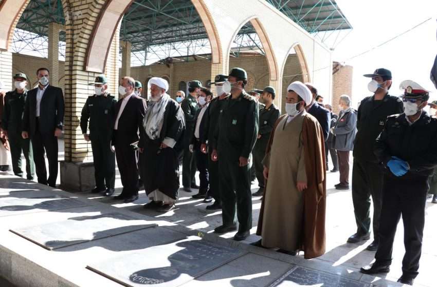  رزمایش دفاع بیولوژیکی با نام شهدای مدافعان سلامت با رمز یاحسین(ع)در میانه برگزار شد