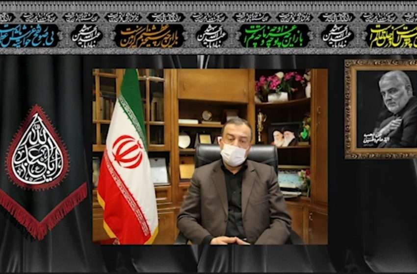  پیام فرماندار ویژه میانه در راستای رعایت پروتکل های بهداشتی در عزاداری های ایام محرم