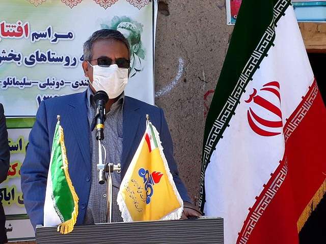  معاون هماهنگی امور عمرانی فرمانداری میانه در آیین افتتاح گازرسانی به روستای ابابین: مشارکت ۳۰ درصدی روستاییان در اجرای طرح های عمرانی سبب جلب ۷۰ درصدی اعتبارات دولتی است