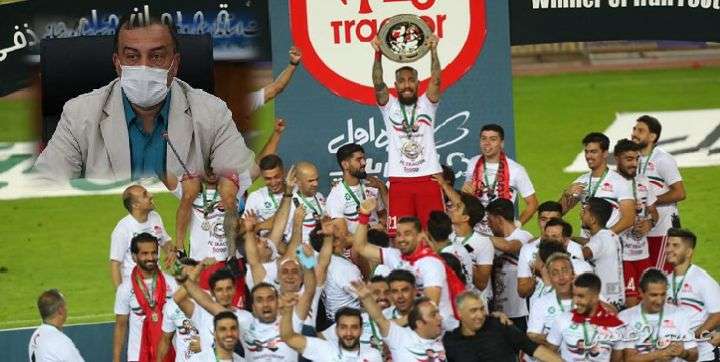  پیام تبریک فرماندار ویژه میانه به مناسبت قهرمانی تیم فوتبال تراکتور در جام حذفی کشور
