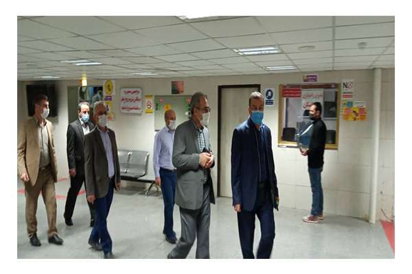  بازدید سرزده  فرماندار ویژه میانه از بیمارستان های برکت امام و خاتم الانبیا