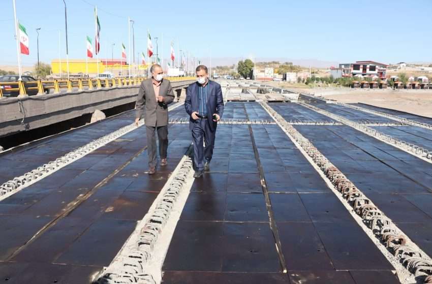  بازدید فرماندار ویژه میانه از روند اجرایی پروژه های عمرانی