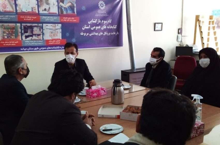  بخشدار کندوان میانه بر ضرورت راه اندازی کتابخانه الکترونیکی تاکید کرد