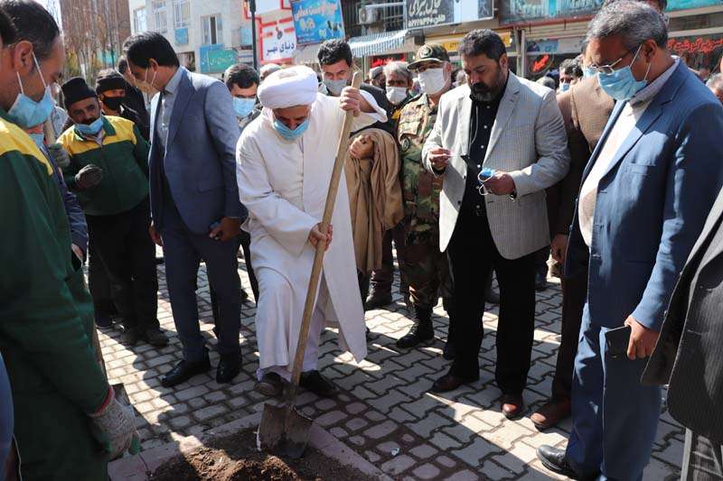  گزارش تصویری / برگزاری مراسم روز درختکاری در شهرستان میانه