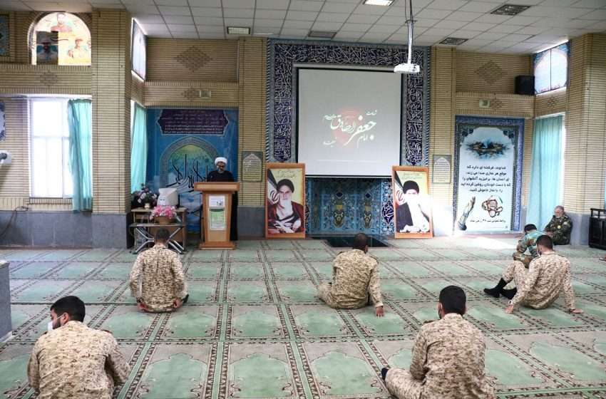  مراسم عزاداری شهادت امام جعفر صادق (ع) در تیپ ۳۶ میانه برگزار گردید.
