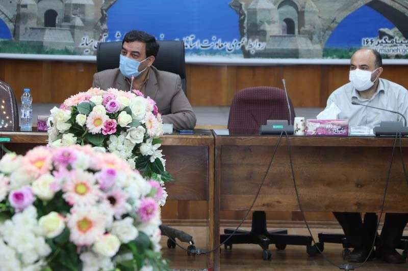  آیین تحلیف شوراهای بخش مرکزی شهرستان میانه برگزار شد