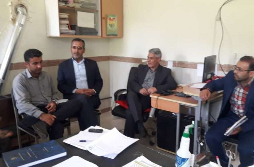  بازدید بخشدار مرکزی از وضعیت عمومی روستای داوند و وضعیت راه روستای ولیین