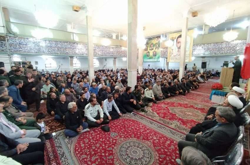  مراسم سالگرد شهید مدافع حرم رضا صفدری در ترکمانچای میانه برگزار شد/ گزارش تصویری
