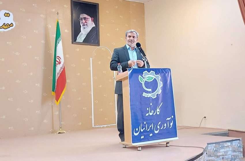  فرماندار ویژه میانه در آیین کلنگ زنی کارخانه نوآوری ایرانیان: نوآوری؛ خلاقیت و ابتکار در تولید تنها راه دستیابی به توسعه پایدار است