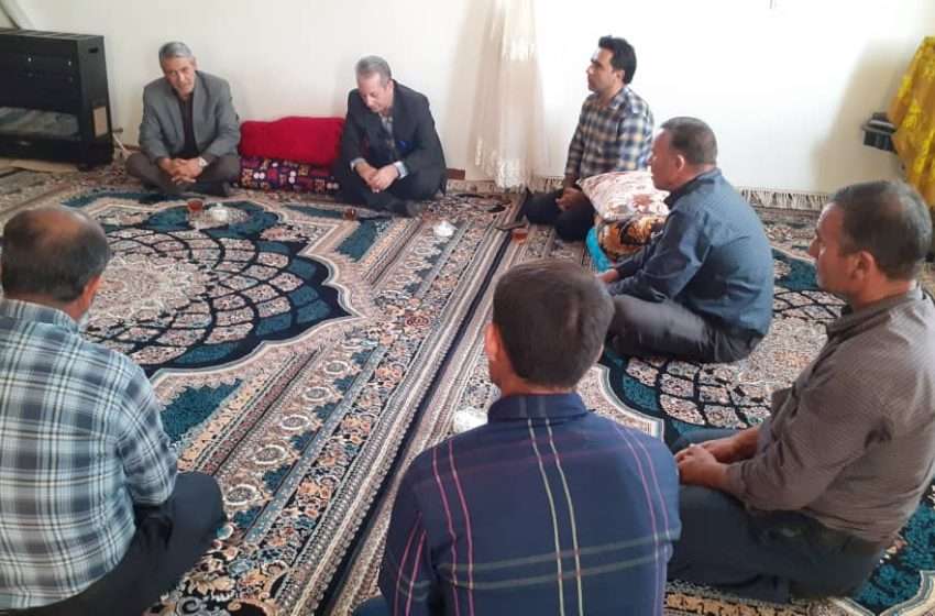  بازدید بخشدار مرکزی از روند پیشرفت پروژه انتقال آب در روستاهای حاج علیا و دادلو