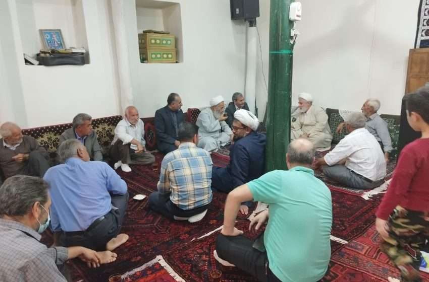 بررسی مشکلات روستای گاو (گُؤ) بخش کاغذکنان با حضور فرماندار ویژه میانه
