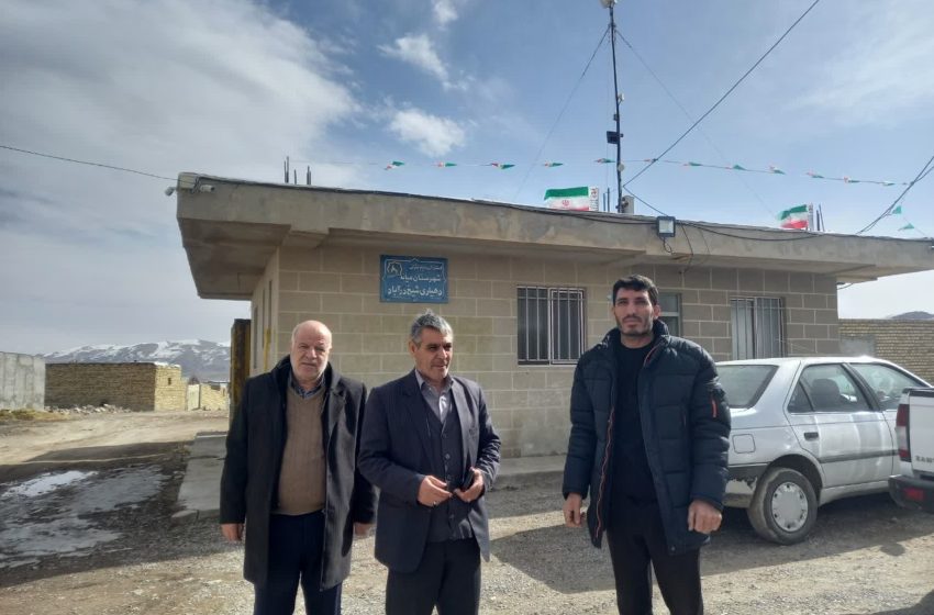  بازدید بخشدار مرکزی میانه از محل دفع پسماند روستای شیخدرآباد