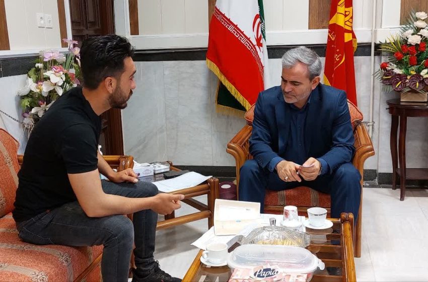  جلسه ملاقات عمومی فرماندار ویژه میانه برگزار شد