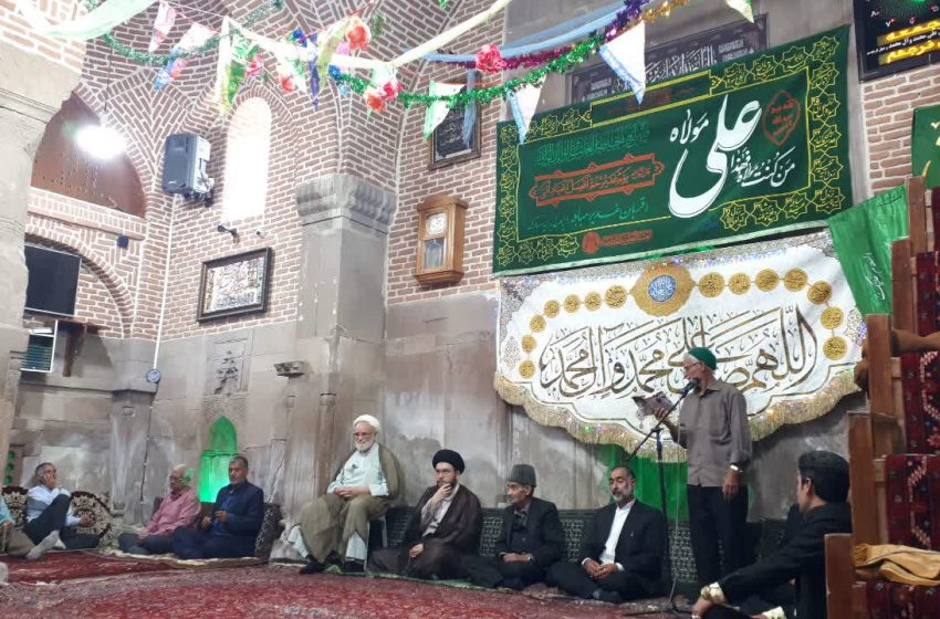 جشن بزرگ عید غدیر در شهر ترک برگزار شد