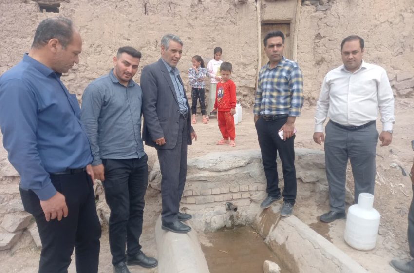  بازدید بخشدار مرکزی شهرستان میانه از روستاهای خلیفه کمال و زرشلو