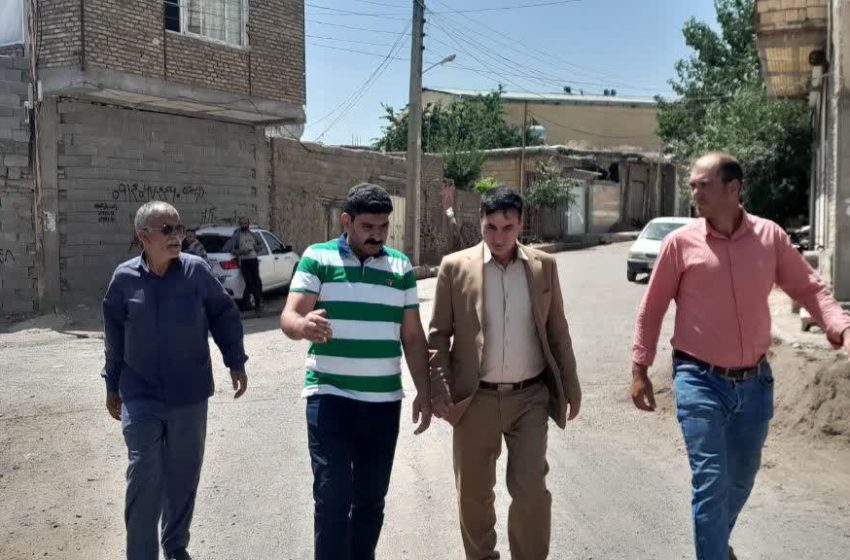  بخشدار‌کندوان میانه از روستای بالسین بازدید کرد