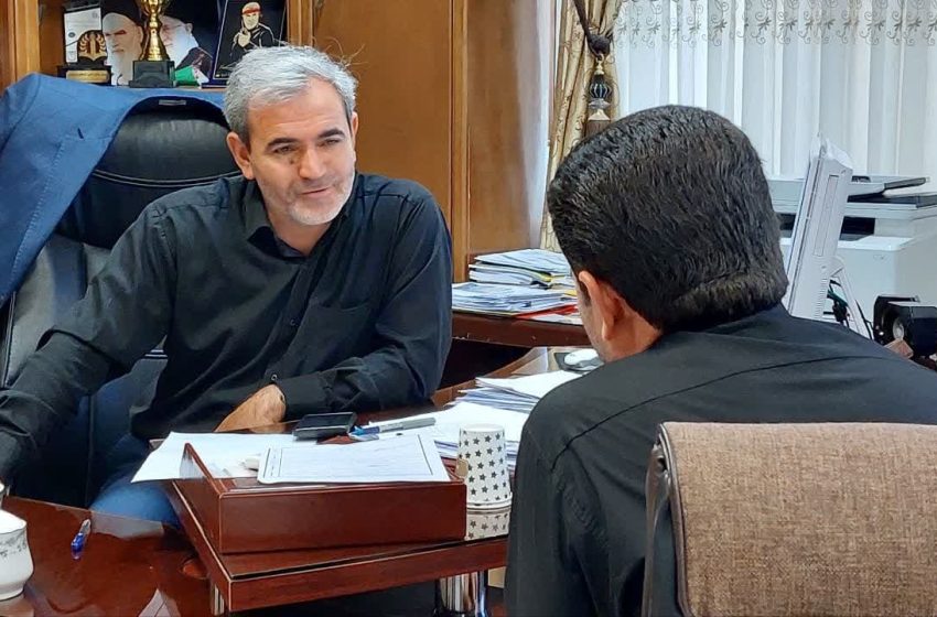  جلسه ملاقات عمومی فرماندار ویژه میانه برگزار شد