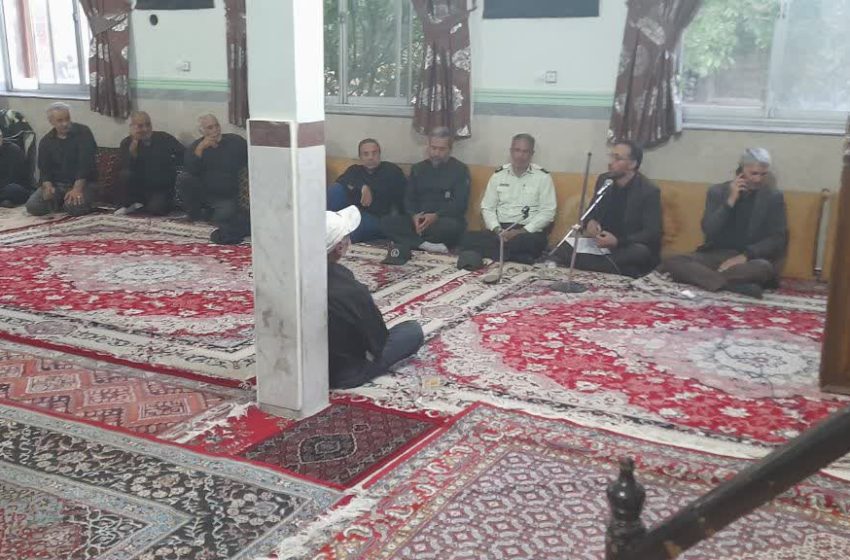 دیدار بخشدار ترکمانچای با اهالی روستای اشنار