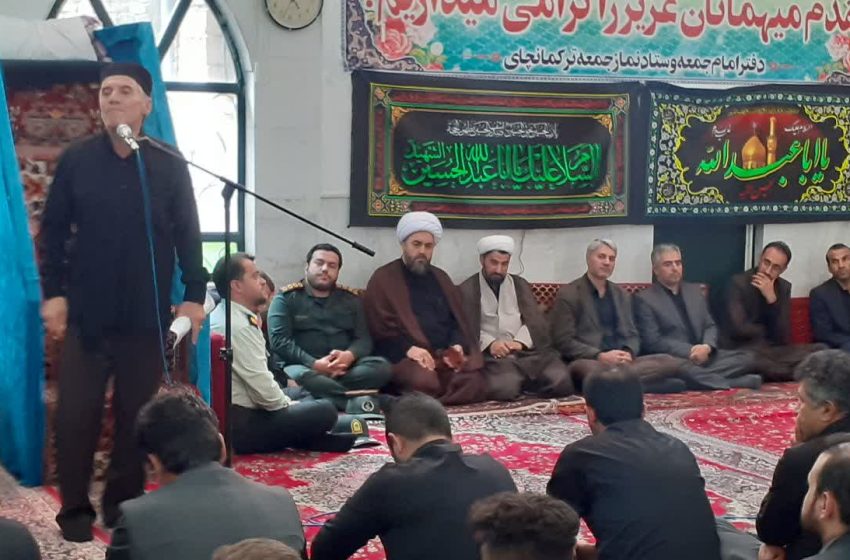  مراسم عزاداری خیابانی احلی  من العسل در بخش ترکمانچای