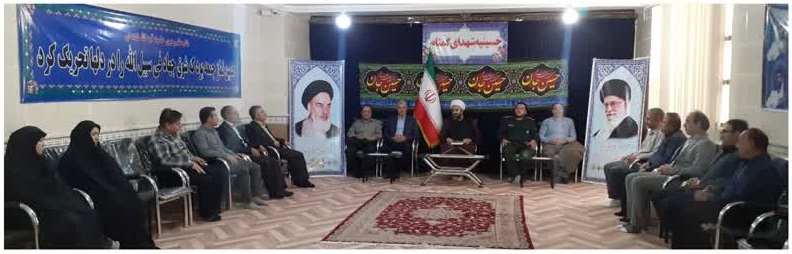  دیدار اعضای شورای اداری بخش ترکمانچای با امام جمعه بخش