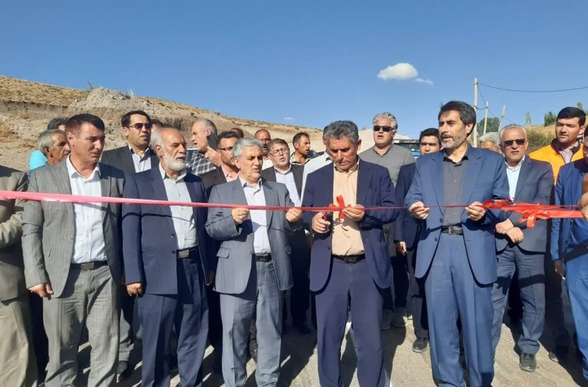  پروژه احدث و آسفالت راه روستایی حصار میدان داغی از توابع کندوان میانه افتتاح شد