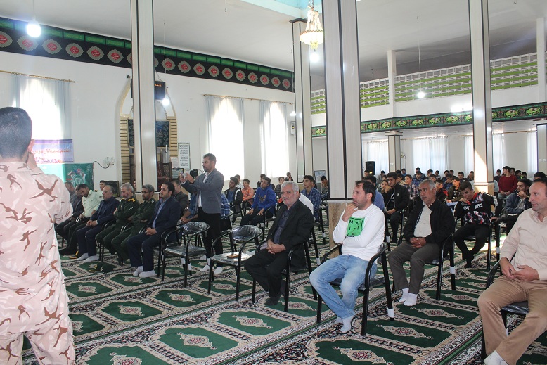  یادواره شهدای بخش کاغذکنان در شهر آقکند برگزار شد