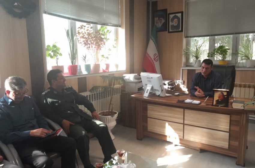  جلسه هماهنگی برنامه ویزیت رایگان در دهستان گرمه شمالی تشکیل شد