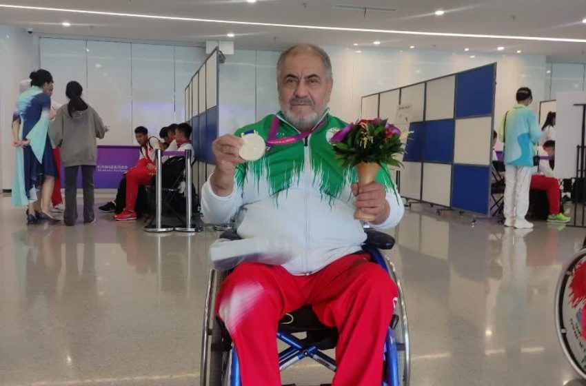  پیام تبریک سرپرست فرمانداری ویژه شهرستان میانه در پی کسب مدال نقره جانباز سرافراز و غیور میانه ای حاج اسدالله عظیمی