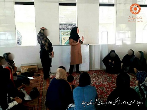  برگزاری دوره آموزش خیاطی در مرکز خدمات مثبت زندگی بهزیستی