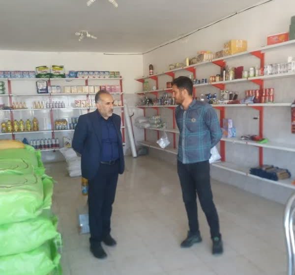  بازدید و پیگیری بخشدار کاغذکنان از تعاونی روستای قوشه بلاغ