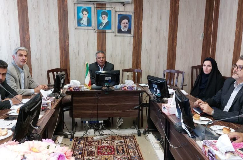  جلسه ستاد تسهیل و رفع موانع تولید میانه برگزار شد