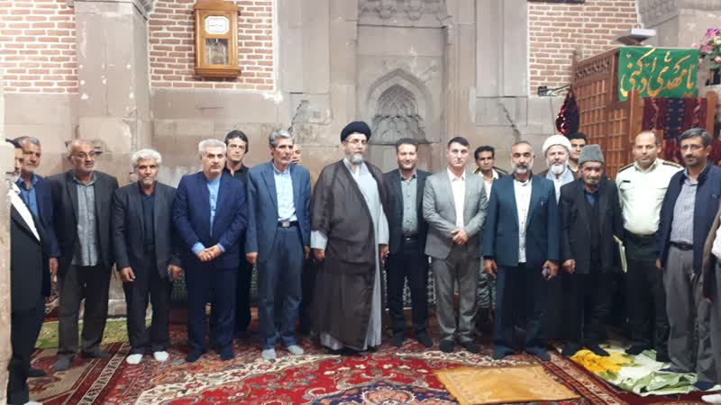  بازدید و حضور امام جمعه شهرستان در بخش کندوان