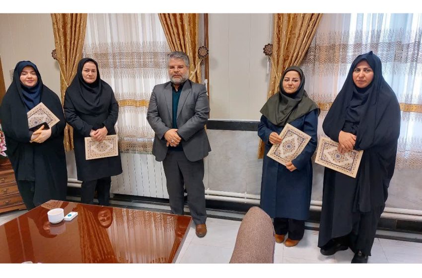  از بانوان شاغل در فرمانداری میانه تجلیل شد