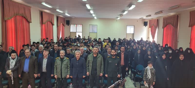  برگزاری مراسم ۹ دی و سالروز شهادت حاج قاسم سلیمانی در بخش کندوان