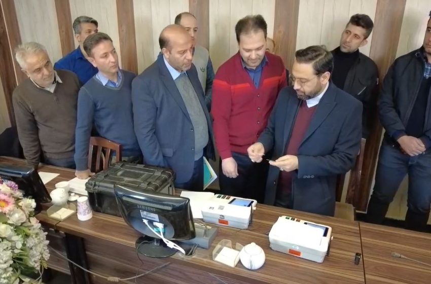  بازدید استاندار آذربایجان شرقی از هیات اجرایی انتخابات شهرستان میانه