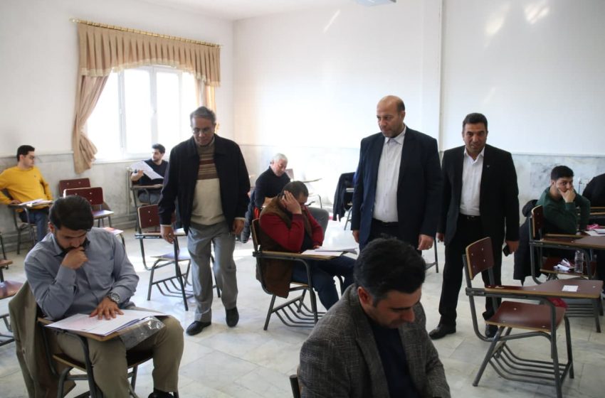  آزمون سراسری کارشناسی ارشد و دکتری تخصصی در میانه برگزار شد