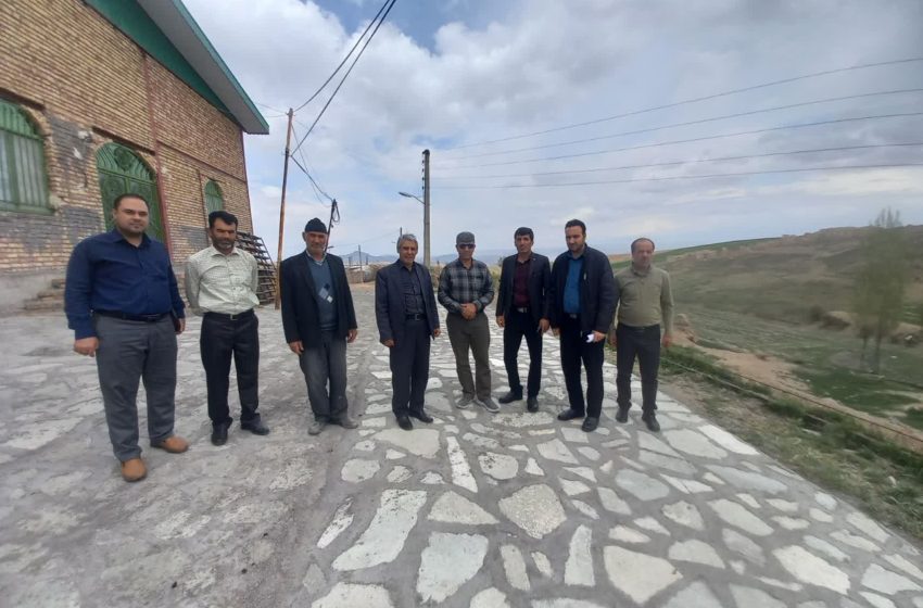  بخشدار مرکزی میانه از روستاهای قویلار و قره آور بازدید کرد