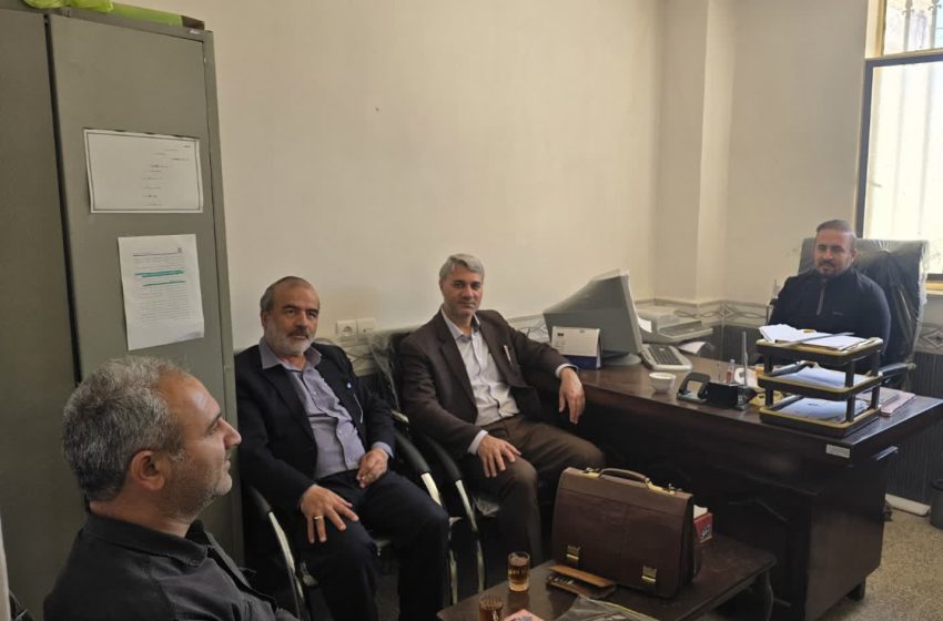  بازدید بخشدار ترکمانچای از روستاهای صومعه علیا و ورنکش